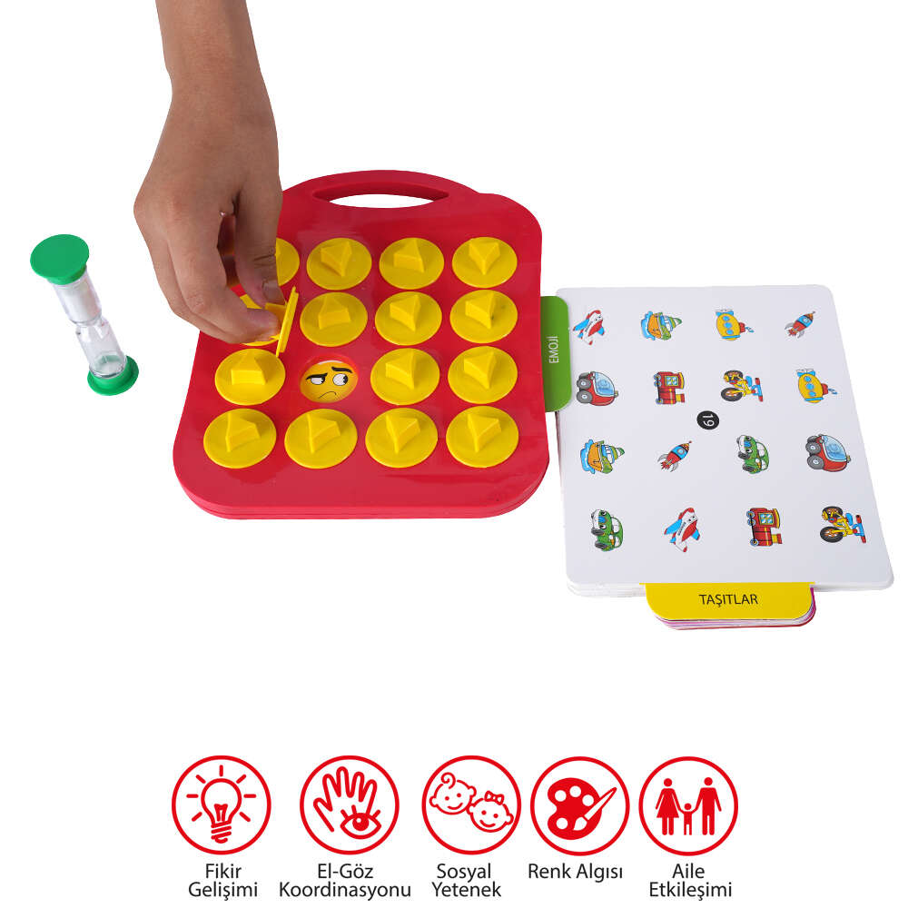 Smile Games Memory Match - Eğlenceli Hafıza Eşleştirme Kutu Oyunu - 1