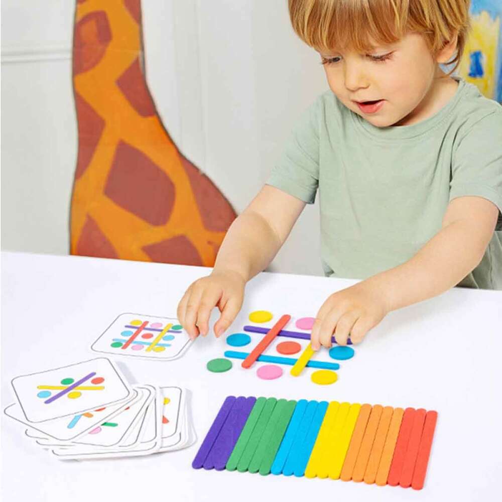 Stick Placement - Çubuk Yerleştirme Eğlenceli ve Eğitici Kutu Oyunu - 3